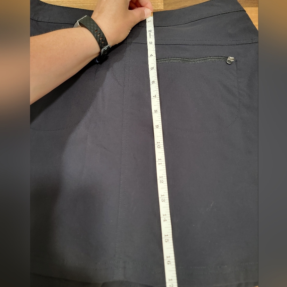 New Misses' LL BEAN Black Skort 12/Reg - Picture 12 of 12